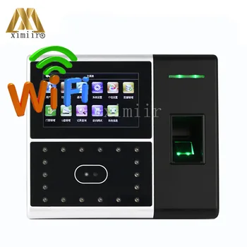 

Iface302 Face Time Attendance And Access Control 4.3inch Touch Screen Double Camera With WIFI Communication