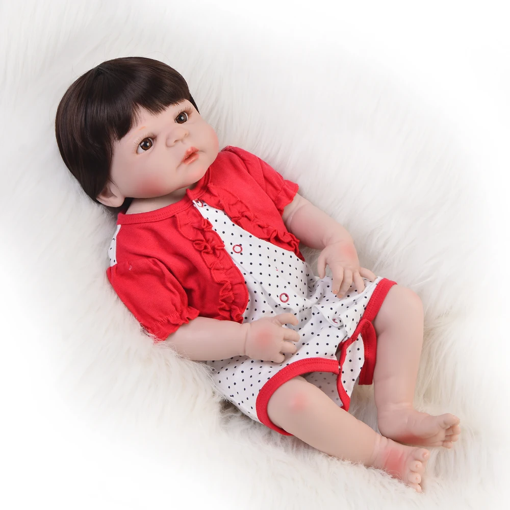 Силиконовые куклы Bebes reborn corpo de inteiro полностью силиконовые для маленьких девочек