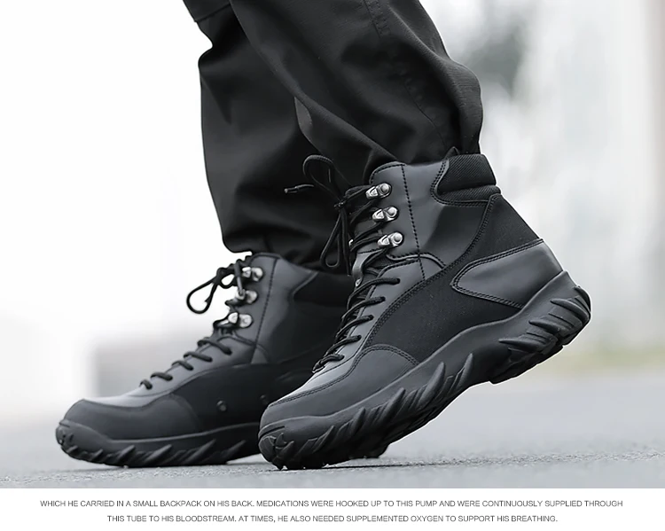 Уличная походная обувь; Мужская тактическая Армейская Обувь; мужские треккинговые ботинки; дышащая черная обувь для охоты; Sapato Masculina; обувь для горных женщин