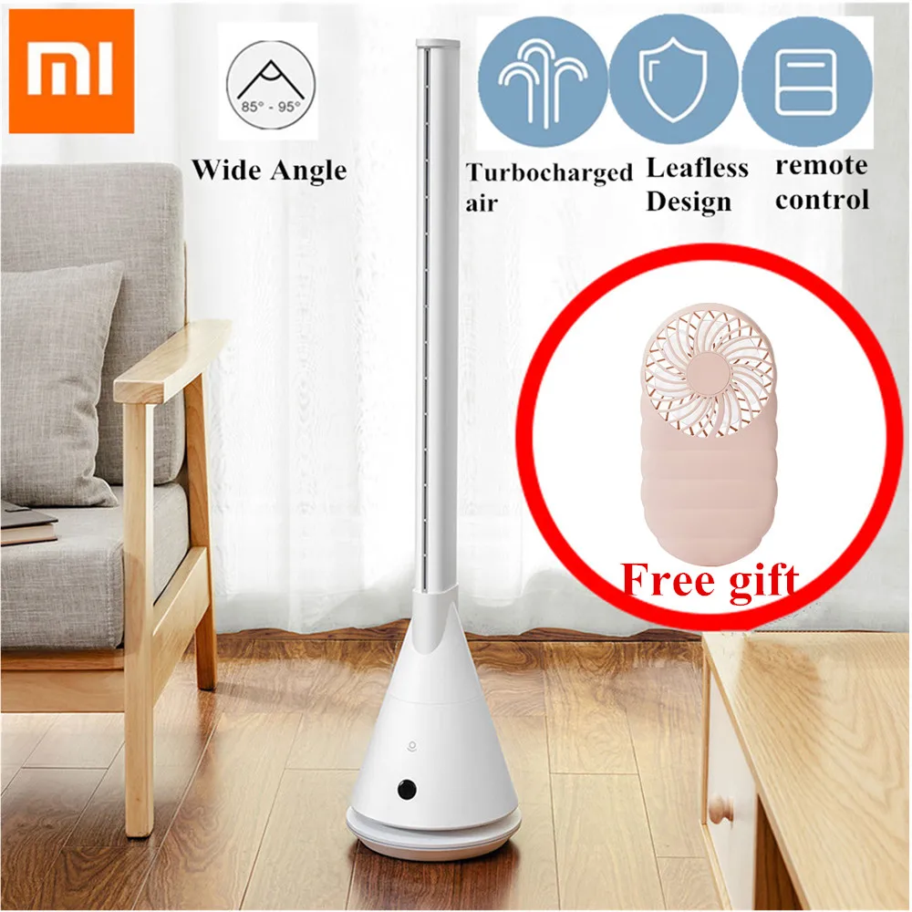 

Xiaomi Rosou SS4 Intelligent Bladeless Fan Mijia APP Control/Remote Control 11 Speed Natural Wind Timing Fan for Home Office Fan