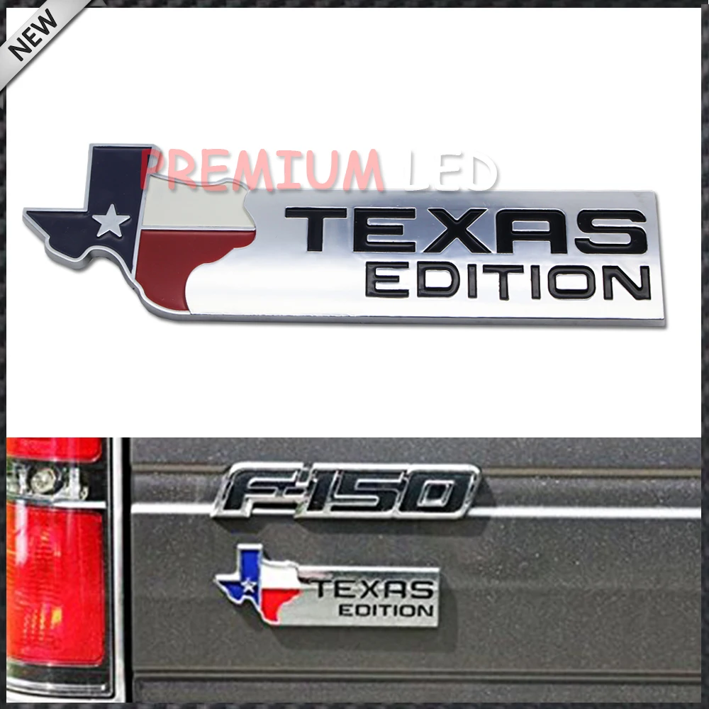 TEXAS EDITION Car Truck ABS Emblem for Chevrolet Silverado Dodge Ram New 150