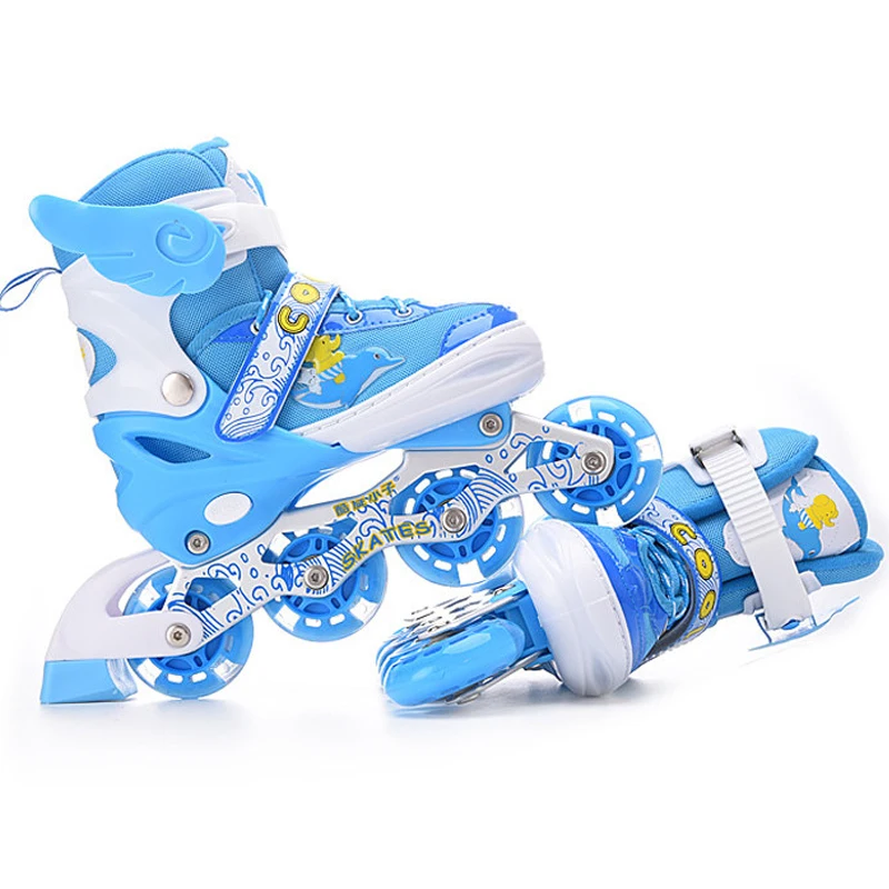 

3-4-5-6-7-8-9-10-11-12 years old adjustable skates for boys, girls and children