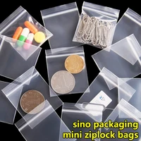 100 pcs/lot Free Shipping Mini Zip lock Bags Plastic Packaging Bags small Plastic zipper bag ziplock bag ziploc 1