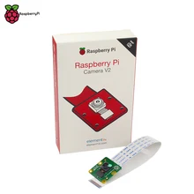 Módulo oficial raspberry pi câmera v2, com sony imx219 chips sensíveis à luz 8mp pixels 1080p vídeo original rpi câmera 3