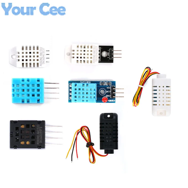 

DHT11 DHT22 AM2302B AM2301 AM2320 AM2302 Digital Temperature and Humidity Sensor Module Diy Electronic Kit for Arduino