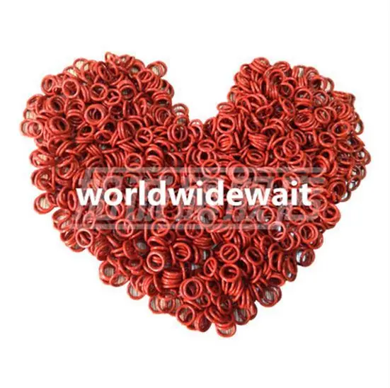 

50Pcs 10/11/12/13/14/15/16/17mm OD 3.1mm Thick Red Silicone O Ring Oil Seal