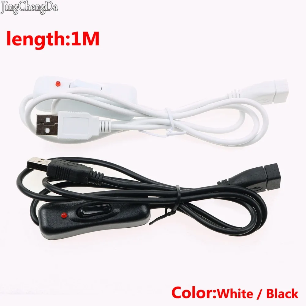 JCD USB кабель для мужчин и женщин с переключателем Вкл/OFF Удлинительный