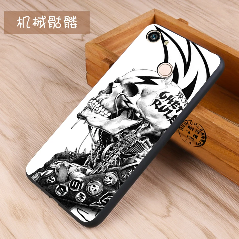 Huawei nova Case Original Cover for Huawei nova Bag Case Cover Skin Wolf Fish Skull nova Fundas 100% 14