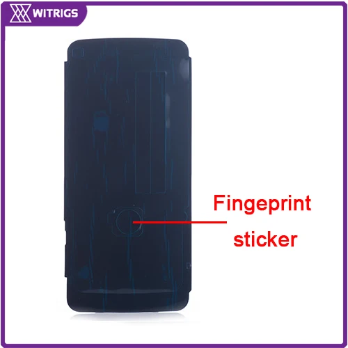 WITRIGS for Motorola Moto G6 Play Back Battery Cover Adhesive Waterproof Sticker Glue with Fingerprint sticker Replacement | Мобильные