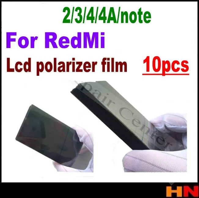 10 шт. поляризационная световая пленка для Redmi 2 3 4 4A note запчасти ремонта|Защитные