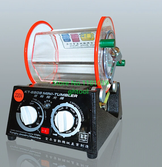  Shenzhen bijoux outils 3 kg capacité rotatif roche gobelet or argent Machine à polir 1 pc/lot bijou