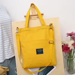 2019 Новая модная парусиновая Одиночная косой крест сумка с наплечной лямкой Съемная сумочка