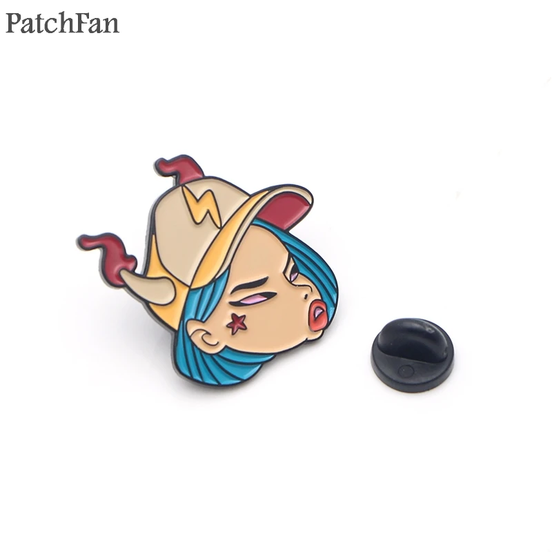 Patchfan Монстры металлические цинковые эмалированные булавки трендовая медаль para рюкзак рубашка одежда сумка броши значки для мужчин и женщин diy подарки A1794