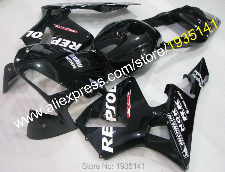 Горячие продаж,пользовательские комплект тело ABS для Honda CBR600 ЦБ РФ 600 рублей 2003 2004 03 04 черный мотоцикл РР Репсол Обтекателя (литье под давлением) Горячие продаж,пользовательские комплект тело ABS для Honda CBR600 ЦБ РФ 600 рублей 2003 2004 03 04 черный мотоцикл РР Репсол Обтекателя (литье под давлением)