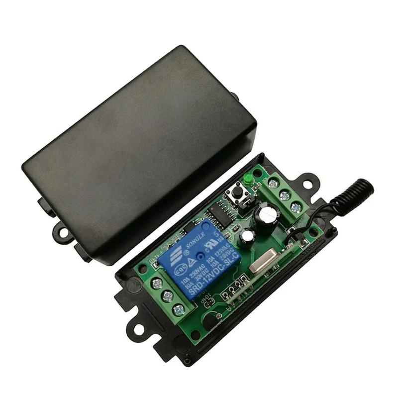 DC 9V 12V 24V 1 CH 1CH RF беспроводной переключатель системы дистанционного управления