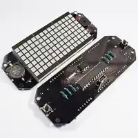 NEUE DIY Dot LED Light Control Elektronische Digitale Zeit Uhr Kit Modul Mit Temperatur Display Geburtstag Erinnern Funktion