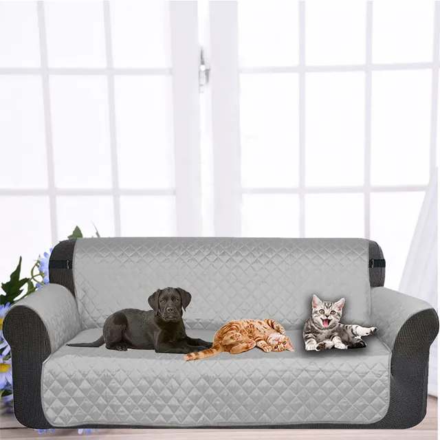 Dog Double Seat Sofa Cover Protector For Kids Pets Cat Dog Double Seat Sofa Cover Protector For Kids Pets Cat Reversible Furniture Loveseat Nonslip