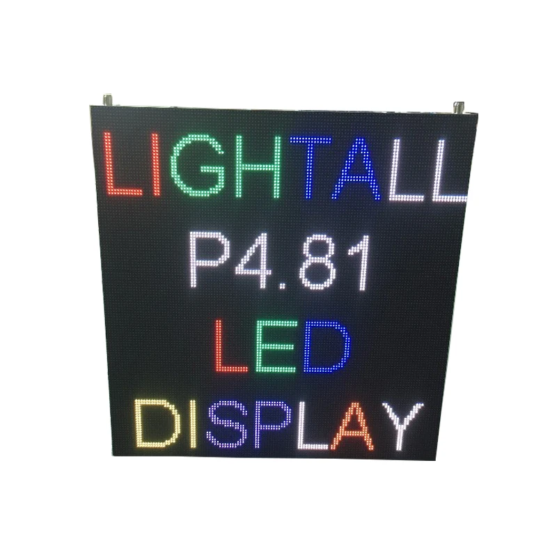 Открытый Smd светодиодный дисплей RGB модуль 250x250 мм 52x52 пиксели снаружи P4.81 Бизнес Реклама полный цвет экран панели управления