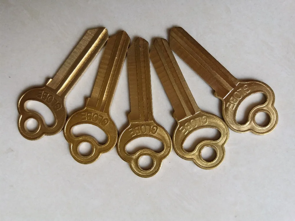 10pcs/lot House blank key Civilian Half circle key blanks Old Safety