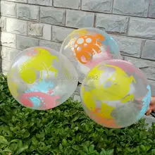 50 шт. прозрачный воздушный шар с динозавром 12 дюймов детская игрушка воздушный шар День рождения украшенный Рождественский шар