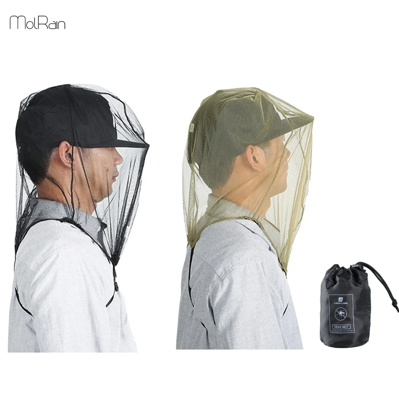 Mosquito Net Hot Anti Mosquito Mash Hand Net Keep Away Moustiquaire Protect Hand Insect Into Outdoor Hat Face Mesh Mosquito Net Camping Black 1 Piece Bedding Accessories Bedding