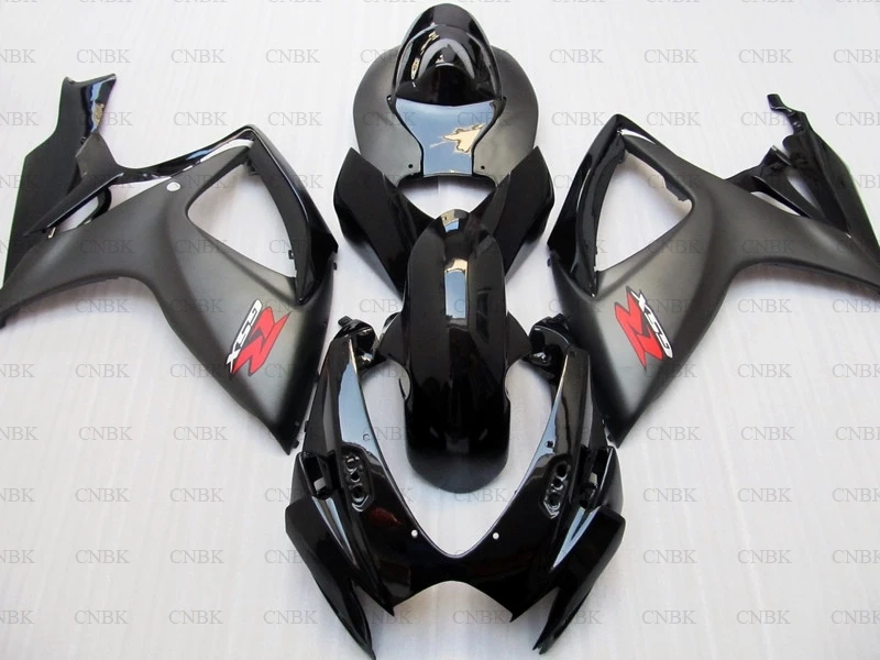 Для GSXR 750 2006 - 2007 K6 Кузов GSXR600 07 Черный Серый Обтекатели для Suzuki GSXR750 Abs обтекатель