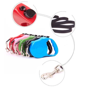 

Retractable Dog Leashes Automatic Extending Nylon Walking Dog Lead Leash 3M 5M for Small Medium Dogs Pet Products