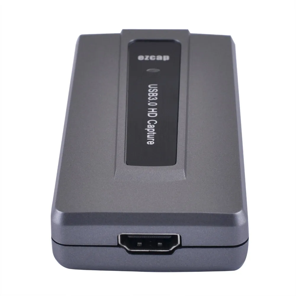 Ezcap287 HDMI Карта видеозахвата USB3.0 HD игра видео рекордер устройство 1080P 60fps прямая Потоковая поддержка OBS студия Windows Mac