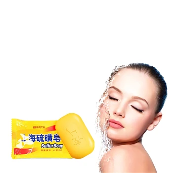 

Sale! 100% best-quality 2019 NEW Shanghai Sulfur Soap Skin Conditions Acne Psoriasis Seborrhea Mite Anti-bacterial 85g