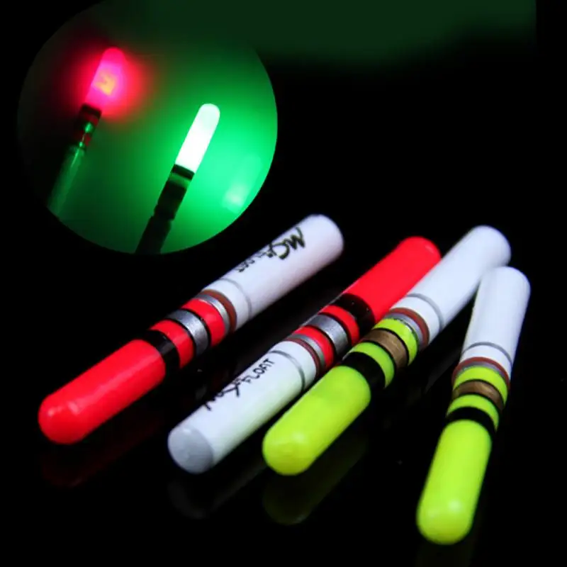 Electronic luminous stick light stick fishing supplies Luminous Floating Battery LED Float for Dark Water Night Fishing Light St