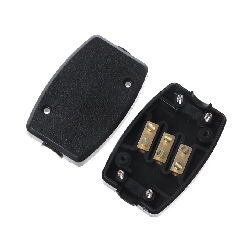 13A InLine Connector Box 3 Terminal Join Flex Cable Wire Mains