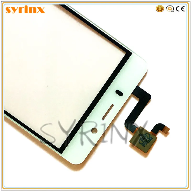 Продажа Syrinx 5,0 дюймов Бесплатная лента сенсорная панель для сенсорного экрана мобильного телефона для Senseit A247 сенсорный экран дигитайзер переднее с...