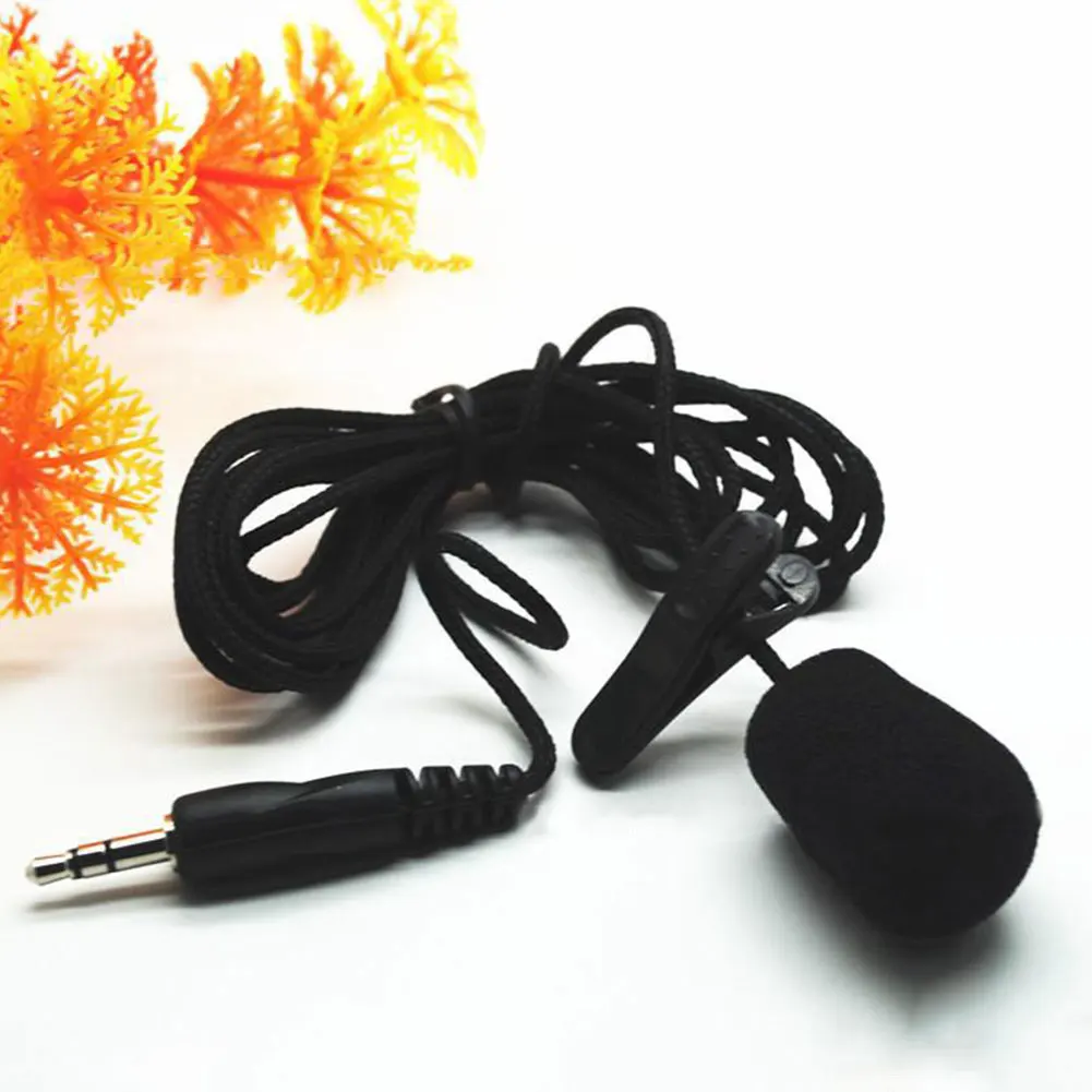 

Hot Sell 3.5mm Ultra-light Portable Tie Lapel Clip Microphone For Home Stage Musical Instruments Computers Loudspeakers
