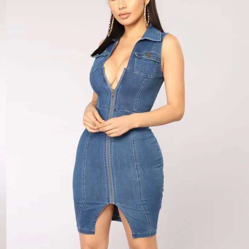 denim short dresses