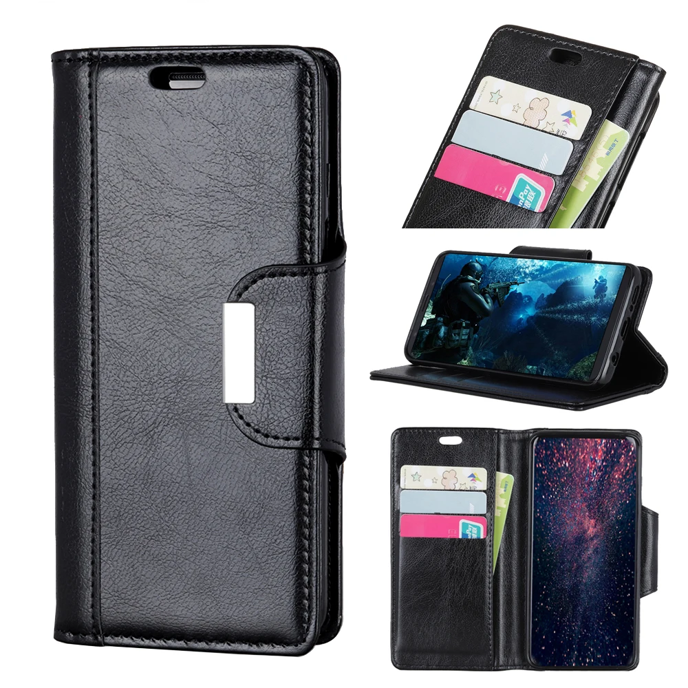 

Retro PU phone case For iPhone 6splus 8Plus 7 3 in 1 Kickstand With Card pocket Premium Case Flip Phone Cover For xs xr xsmax