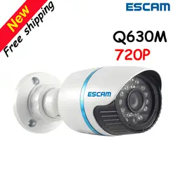 Escam q630m ONVIF 720 P Мини ИК-пуля Камера 24 шт. ИК-светодиодов Открытый Водонепроницаемый IP66 suport P2P CCTV системы безопасности Камера