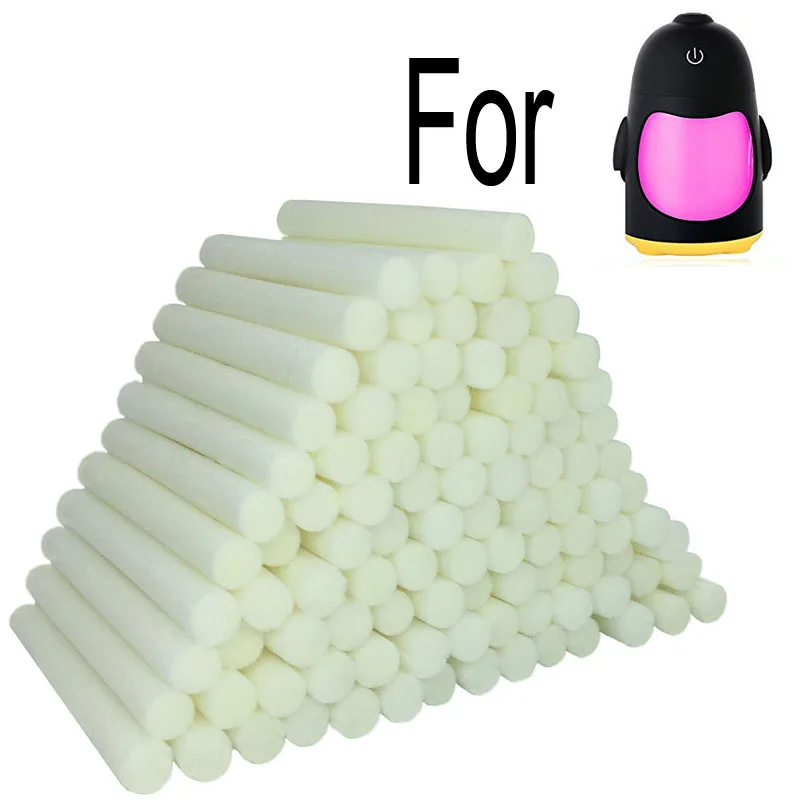 Humidifier filter, Car Diffuser Refill Sticks 100 Pack For Penguin Car