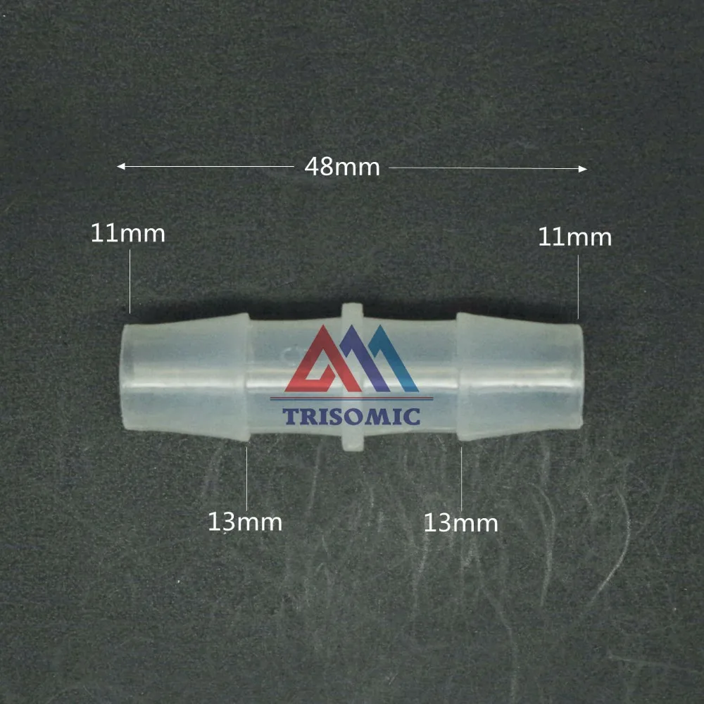 

11mm Straight Connector Plastic Fitting Barbed Connector Material PP Hose PVC Tube Connection Joiner Fitting Aquarium Fish Tank
