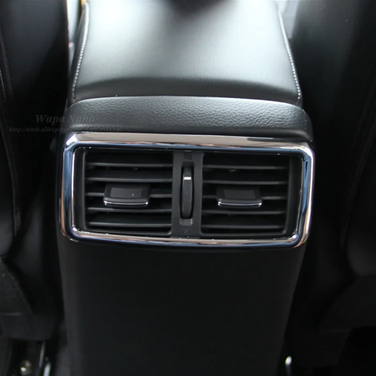 

1PCS Car rear outlet decoration cover trim For Nissan New X-TRAIL Xtrail X trail T32 2013 2014 2015