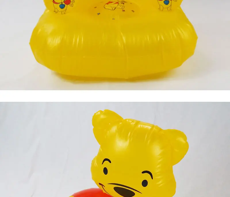 От 2 до 6 лет дети прекрасный портативный мультфильм медведь милые игрушки ПВХ надувной диван стул сиденье