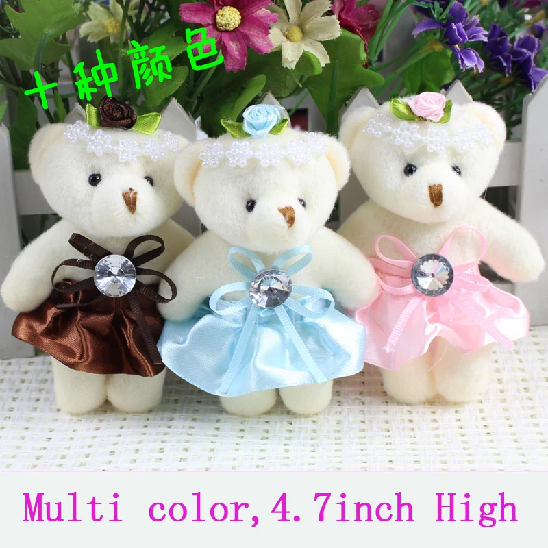 40pcs Mini Plush teddy bear bouquet 
