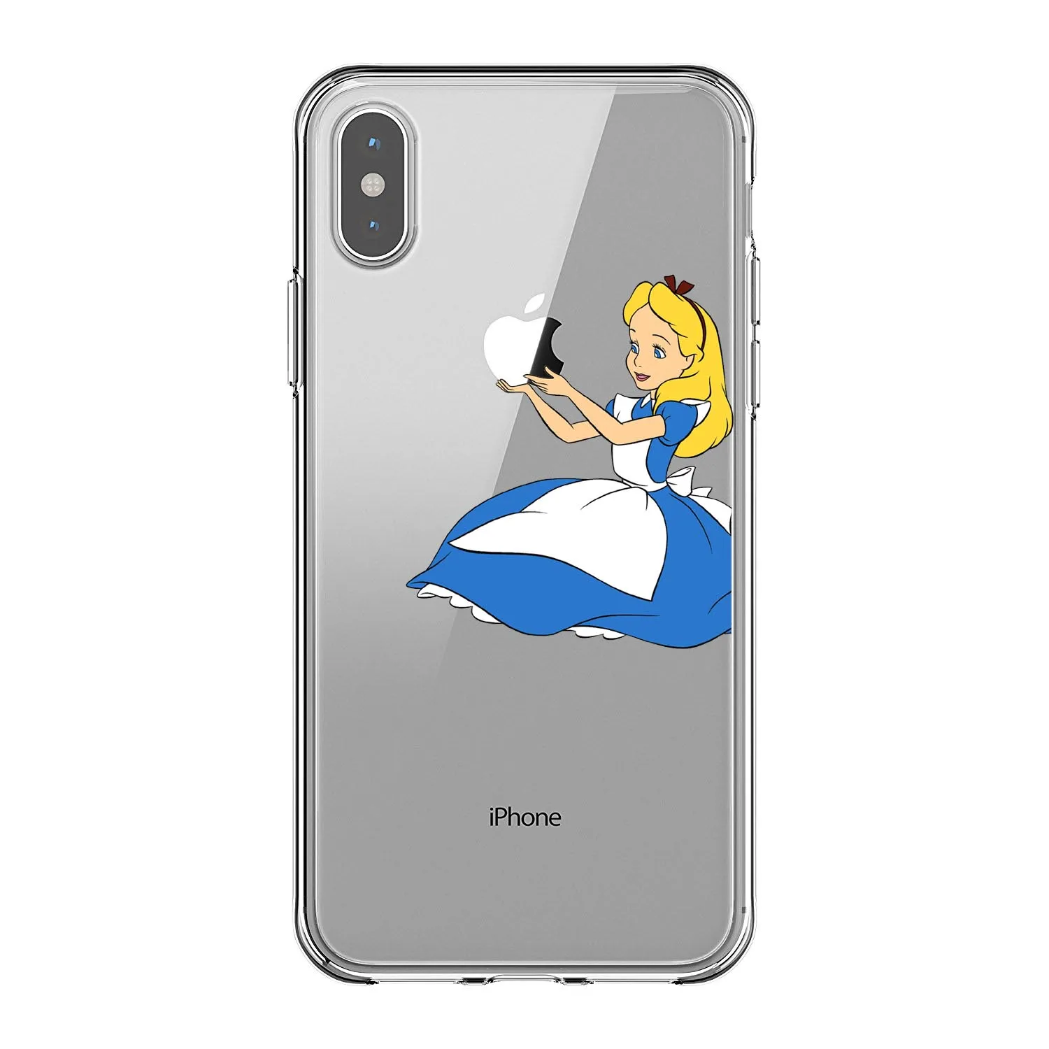 مضحك سيمبسون أكل apple شعار الأزياء لينة سيليكون TPU الهاتف الحالات غطاء ل فون 5 5 S SE 6 6 S زائد 7 8 زائد X10 XR XS ماكس