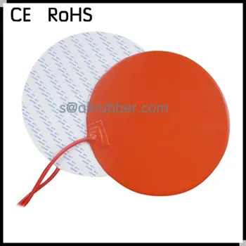 

Round Silicone Heated Pad For 3D Printer Dia 200mm