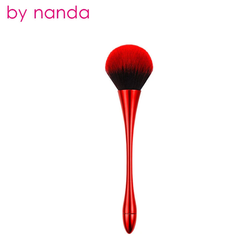 

2018 New Makeup Brushes Single Foundation Brush Rose Gold Powder Brush Face Beauty Tools Red Cosmetic Makeup Brush