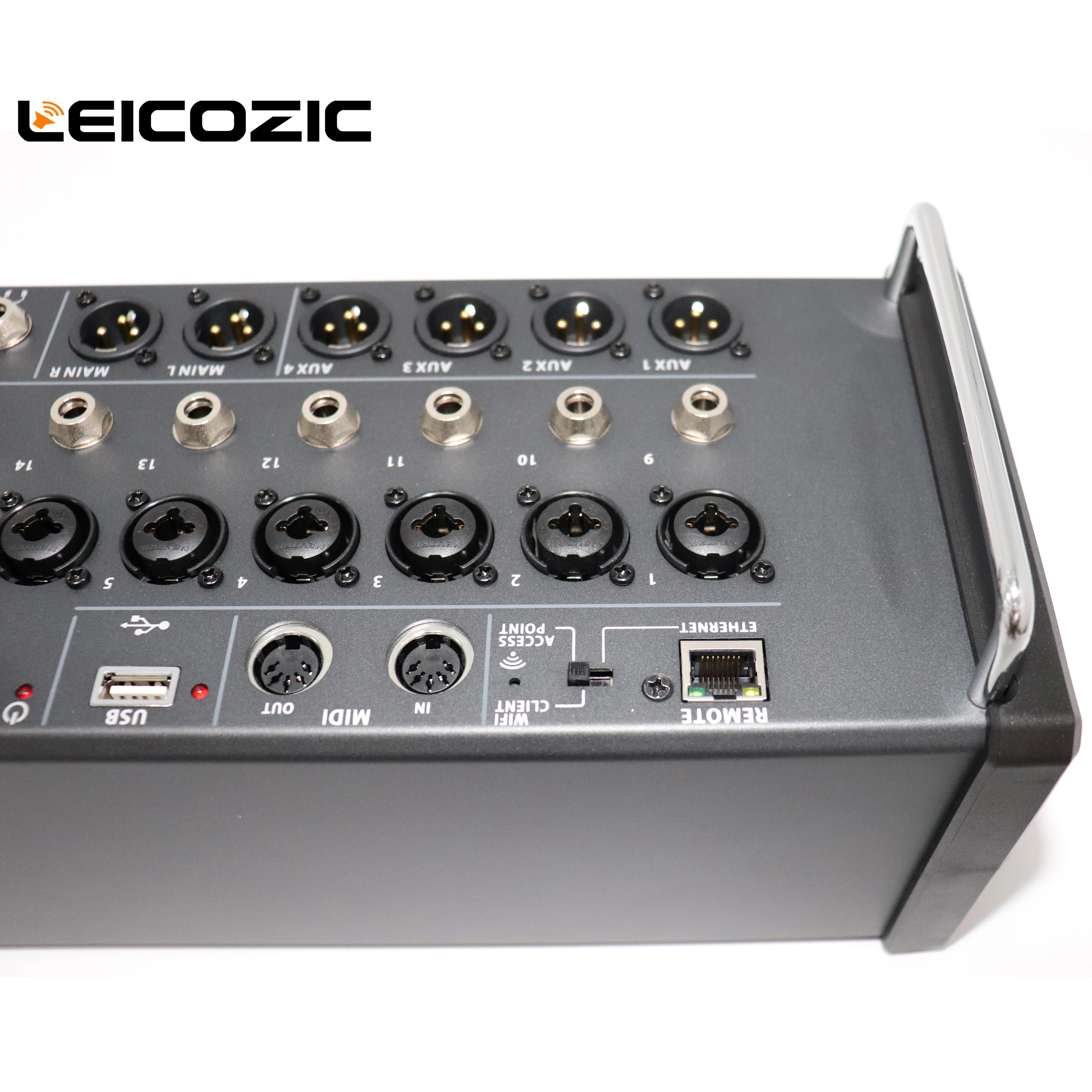 Цифровой миксер leicosic XR16 X AIR 1:1 16 входов для планшетов ipad/android встроенный Wi Fi и USB