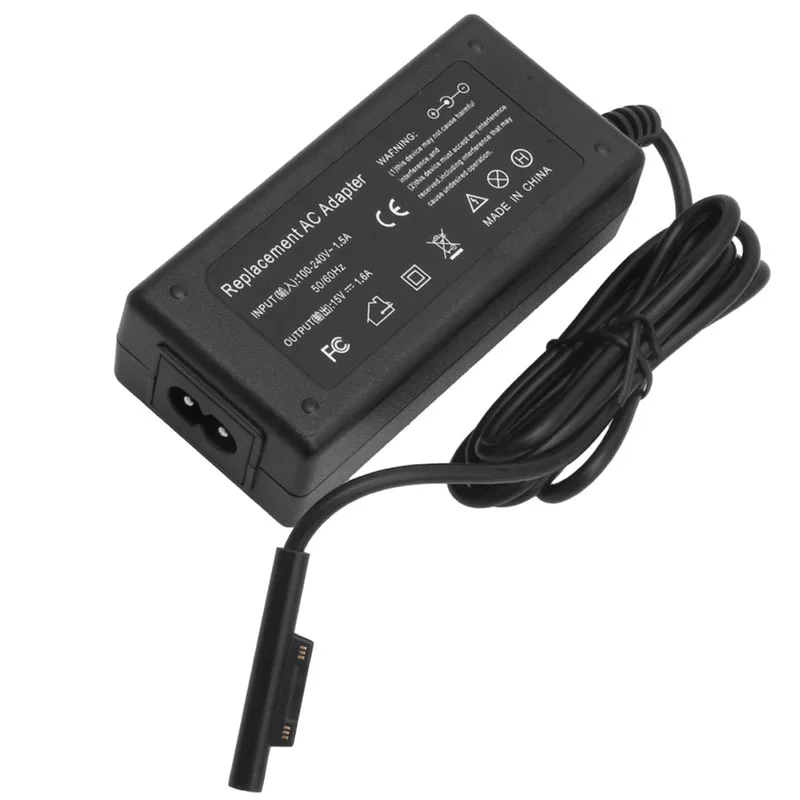 15V 1.6A AC Power Wall Charger Adapter US/EU Plug 1.5M For Microsoft Surface Pro 4 M3