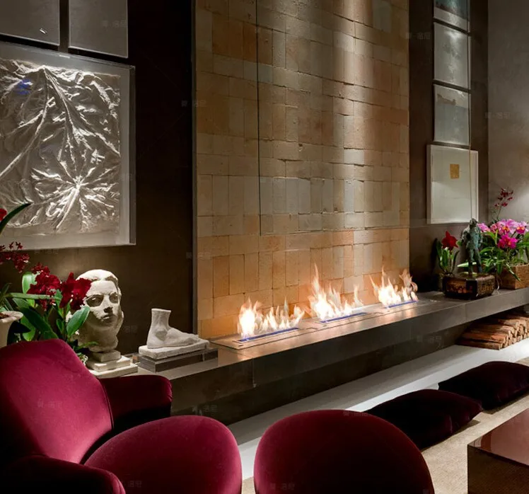 

Free shipping to kyrgyzstan RX-700 Intelligent alcohol fireplace