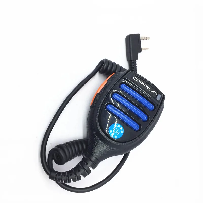 Новый Синий Ручной микрофон для KENWOOD BAOFENG UV5R Retevis H555 на радио Puxing | Мобильные