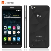 Бесплатный Подарок Оригинальный Gooweel M5 Pro смартфон MTK6580 quad core 5 7-дюймовый IPS экран мобильного телефона 8MP камерой GPS 3 Г WCDMA сотовый телефон