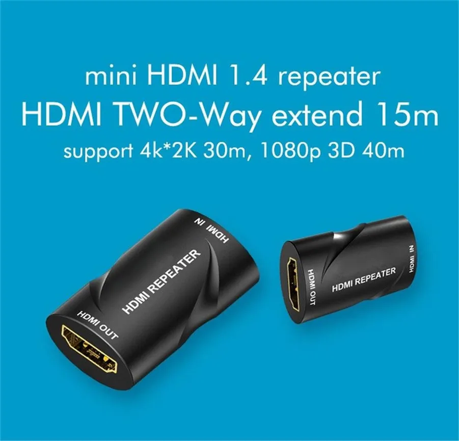 MT-Viki HDMI удлинитель поддержка 4 K* 2 K передача 30 метров расстояние 1080 P 3D ретранслятор всего 40 м MT-HE40